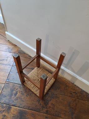 Straw stool