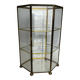 Small glass shelf on feet
