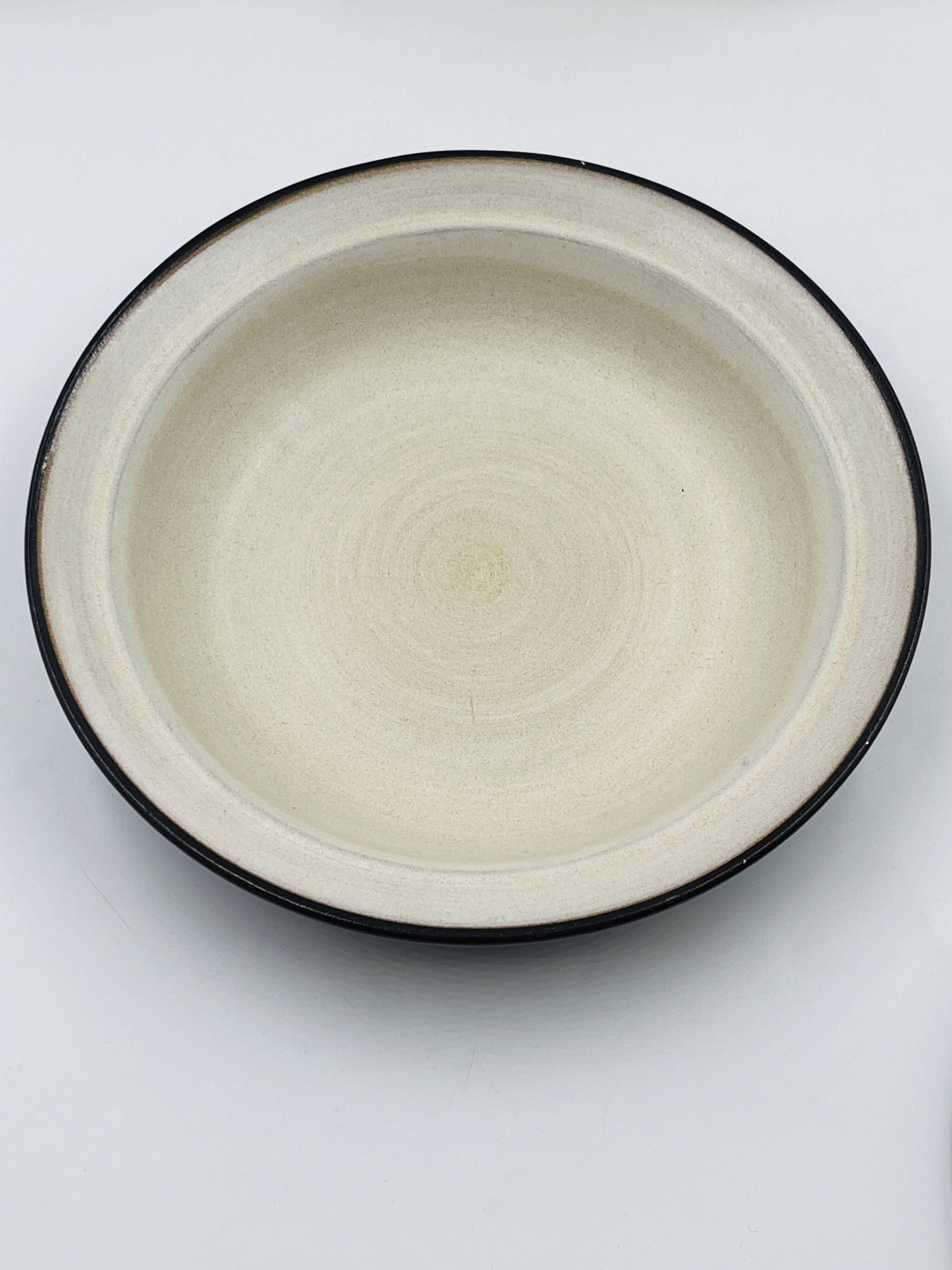 Vintage tableware service from West Germany from the 1970s.