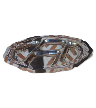 Plat ovale en verre vintage Duralex - Arts de la table