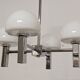 4-light space age chandelier from the 60s/70s