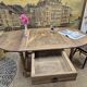 Very old farmhouse table