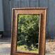 Bamboo and rattan mirror, 1960s-1970s