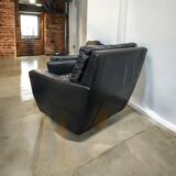 Set of 2 vintage individual seats/armchairs/club seats