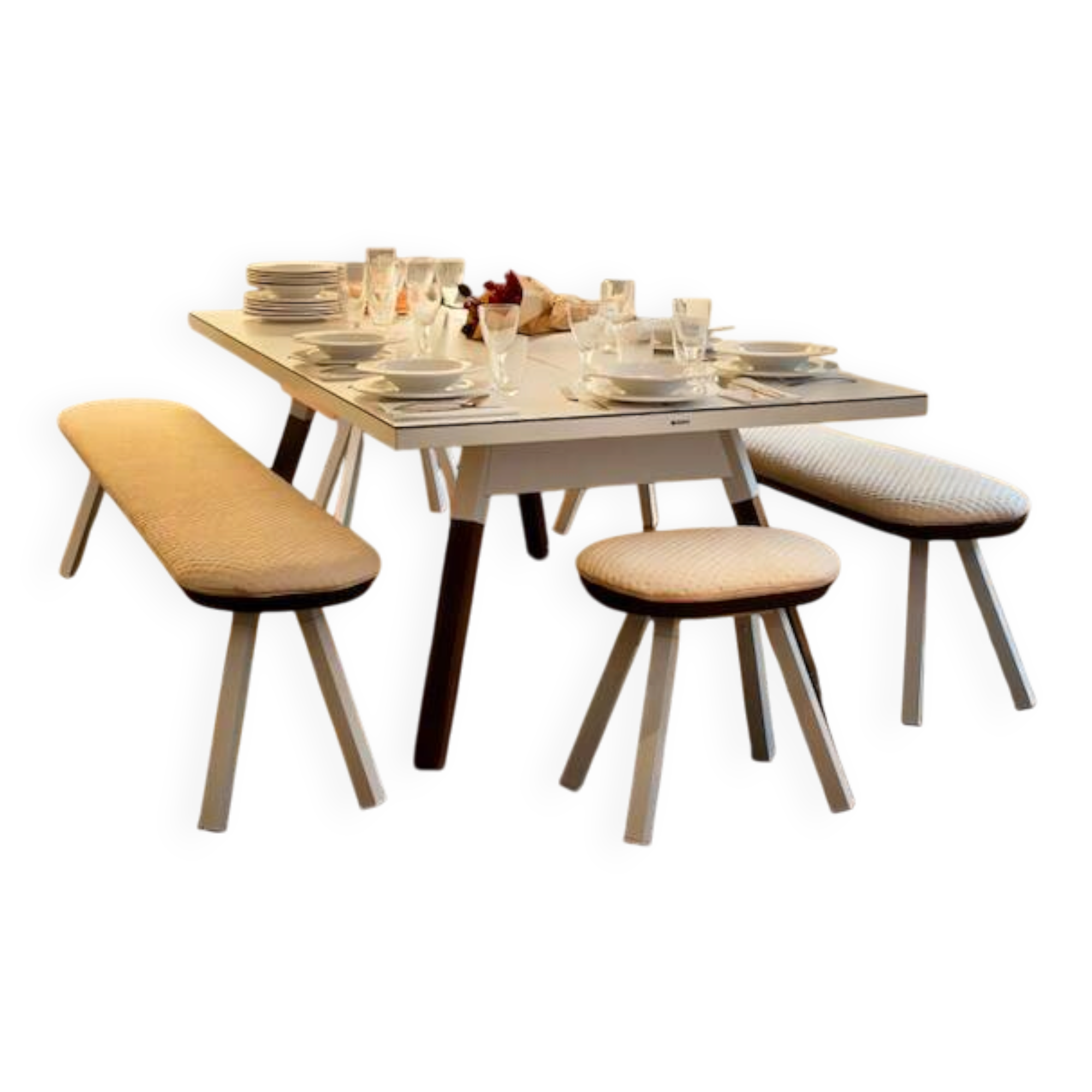 Table design RS Barcelona « You & Me » – Pièce signature chic pour salon /