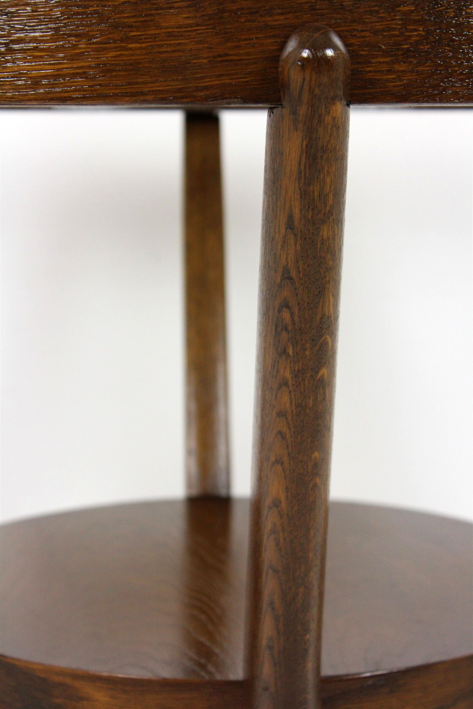 Round Coffee Table by Karel Koželka & Antonin Kropáček for Interier Praha, 1940s