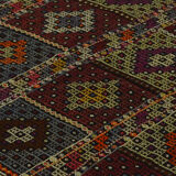 Anatolian handmade kilim rug 216 cm x 156 cm