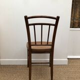 6 bistro chairs with caning seat