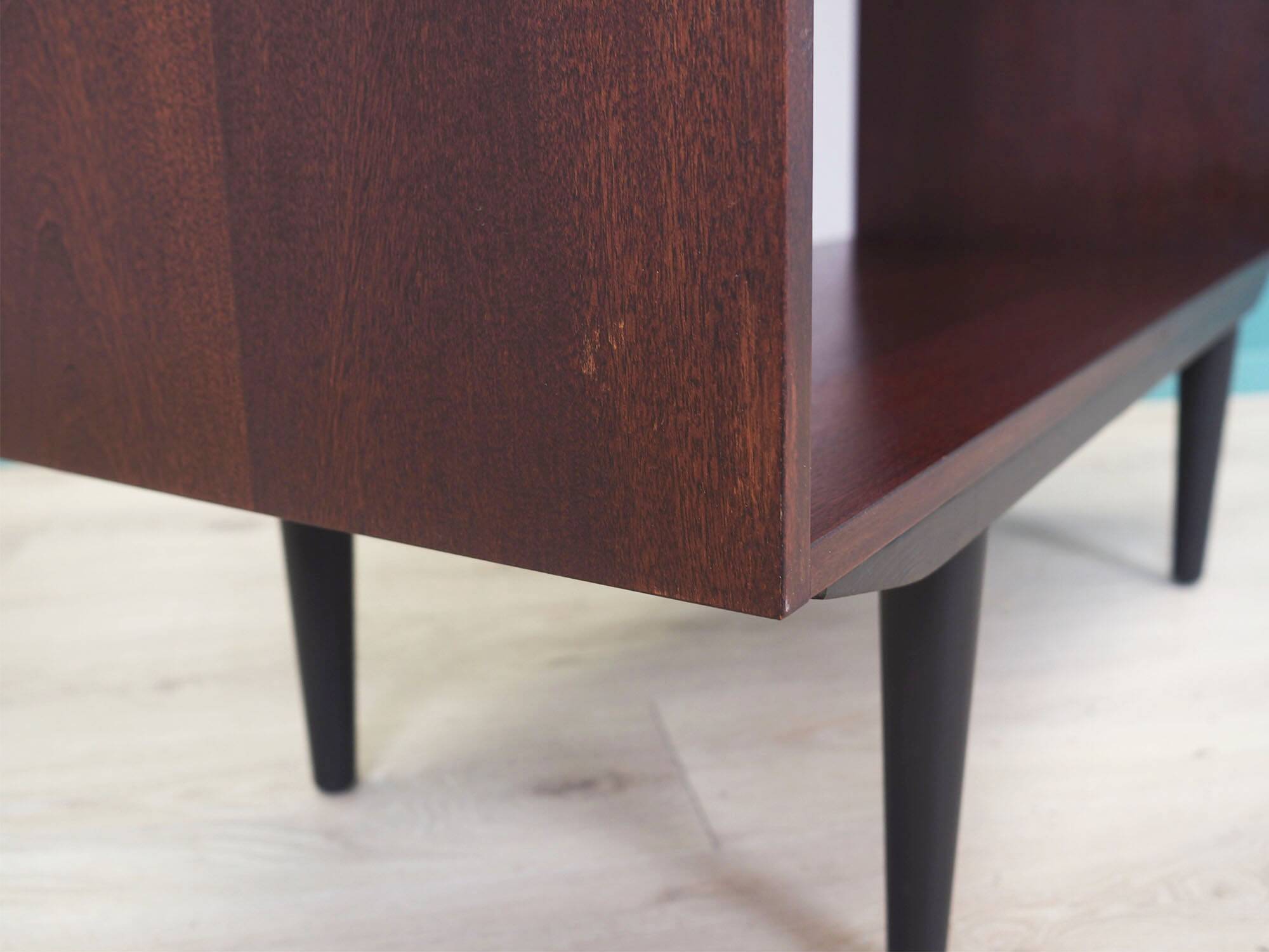 Mahogany bookcase, Swedish design, 1960s, manufacturer: Ulferts