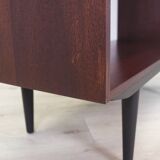 Mahogany bookcase, Swedish design, 1960s, manufacturer: Ulferts