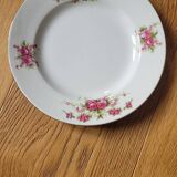 9 antique dessert plates