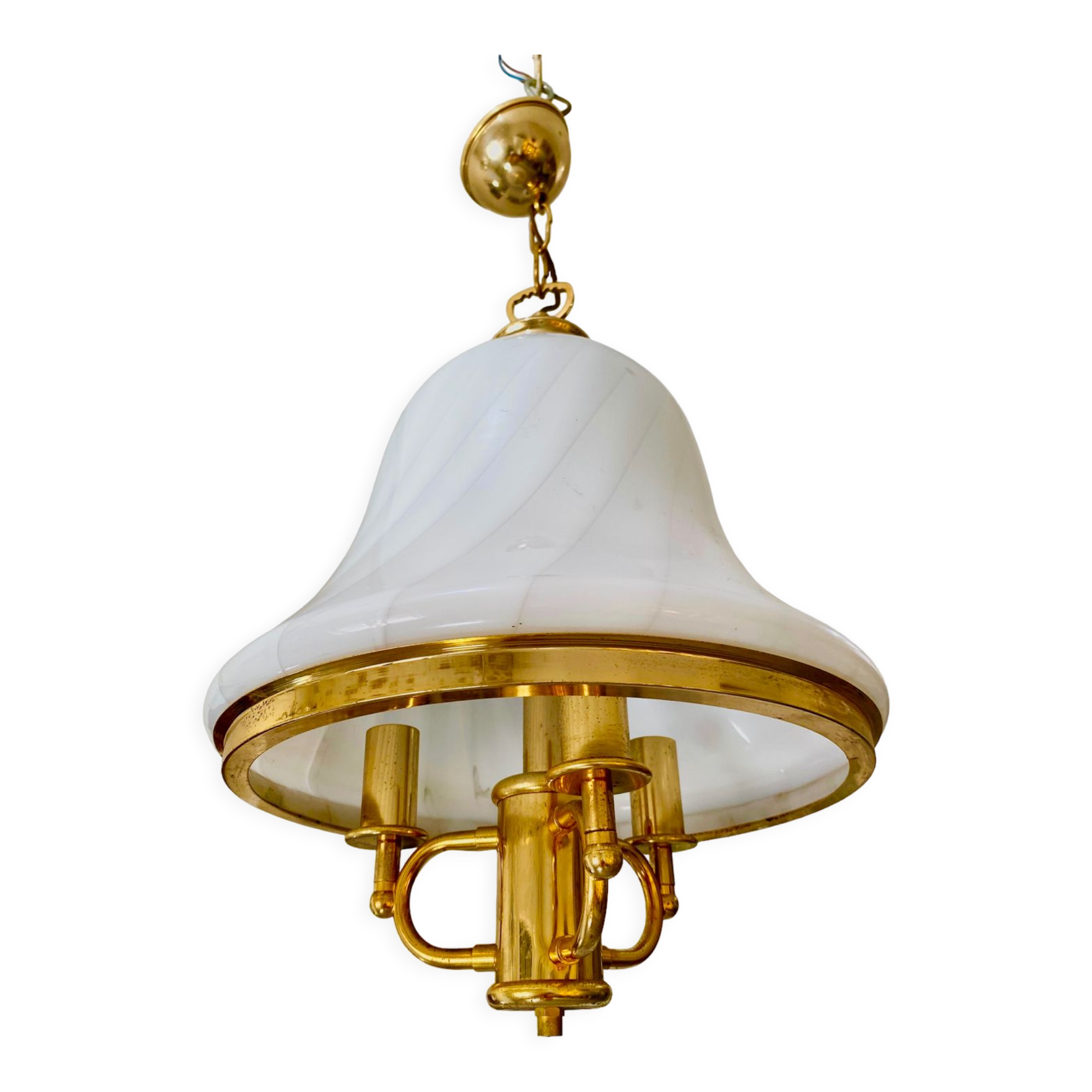 Lustre Vistosi en verre de Murano