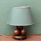 Bedside lamp, ball base, art deco
