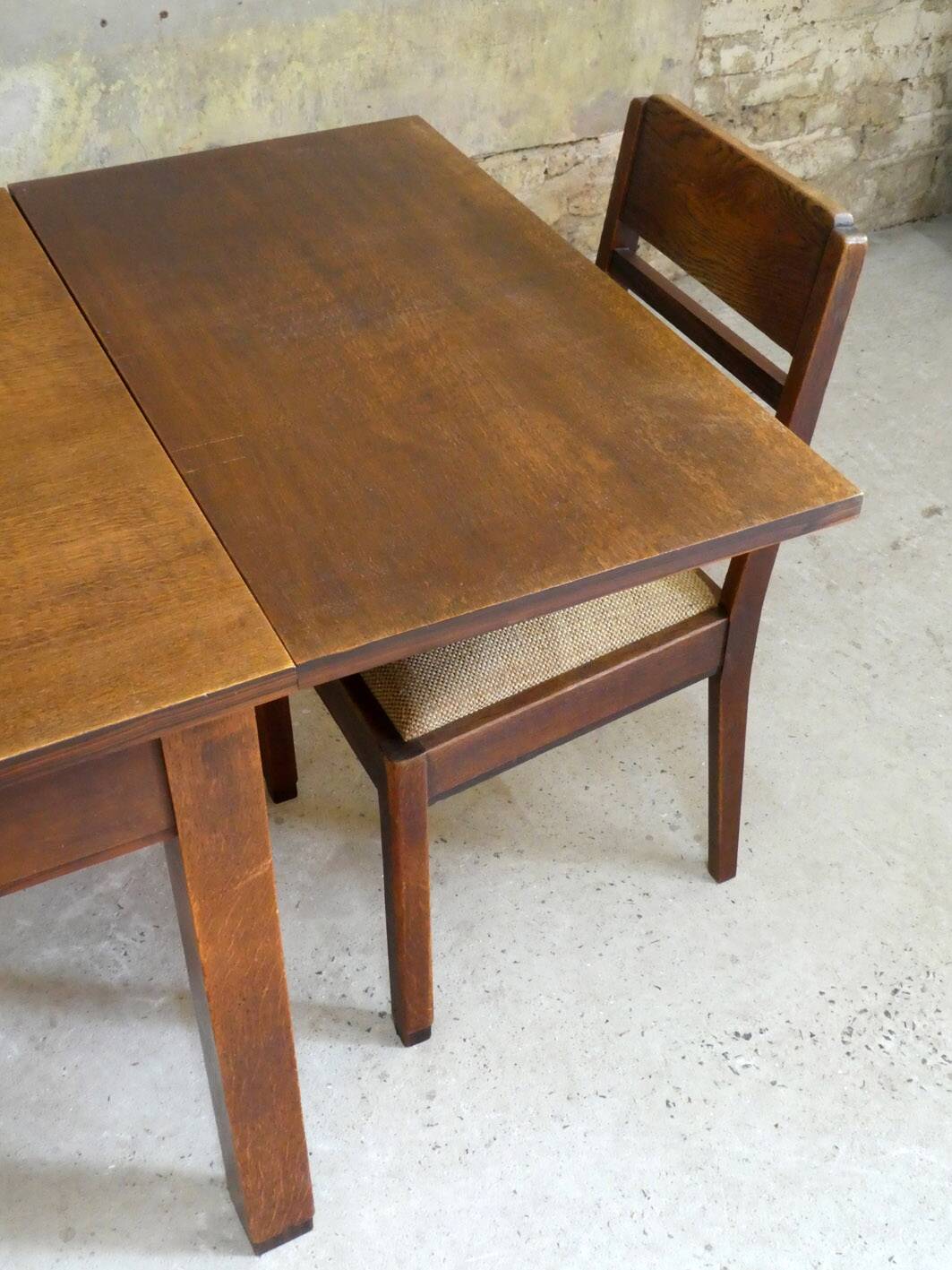 Amsterdam school dining room, Netherlands, 1930