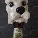 Large earthenware dog made in Italy