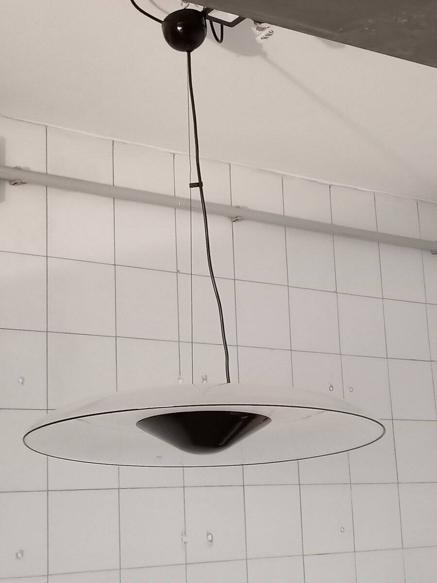 Vintage Murano glass ceiling lamp by Mauro Marzollo, 1980s