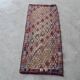 Vintage handmade Turkish rug 54x117 cm