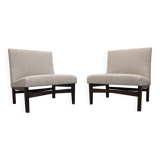 Pair of armchairs by André Simard, 1950s-60s