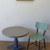 Retro wooden chair.