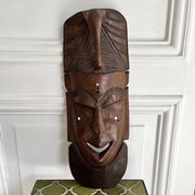 African wooden mask