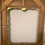 Cadre de miroir ou de tableau en stuc doré