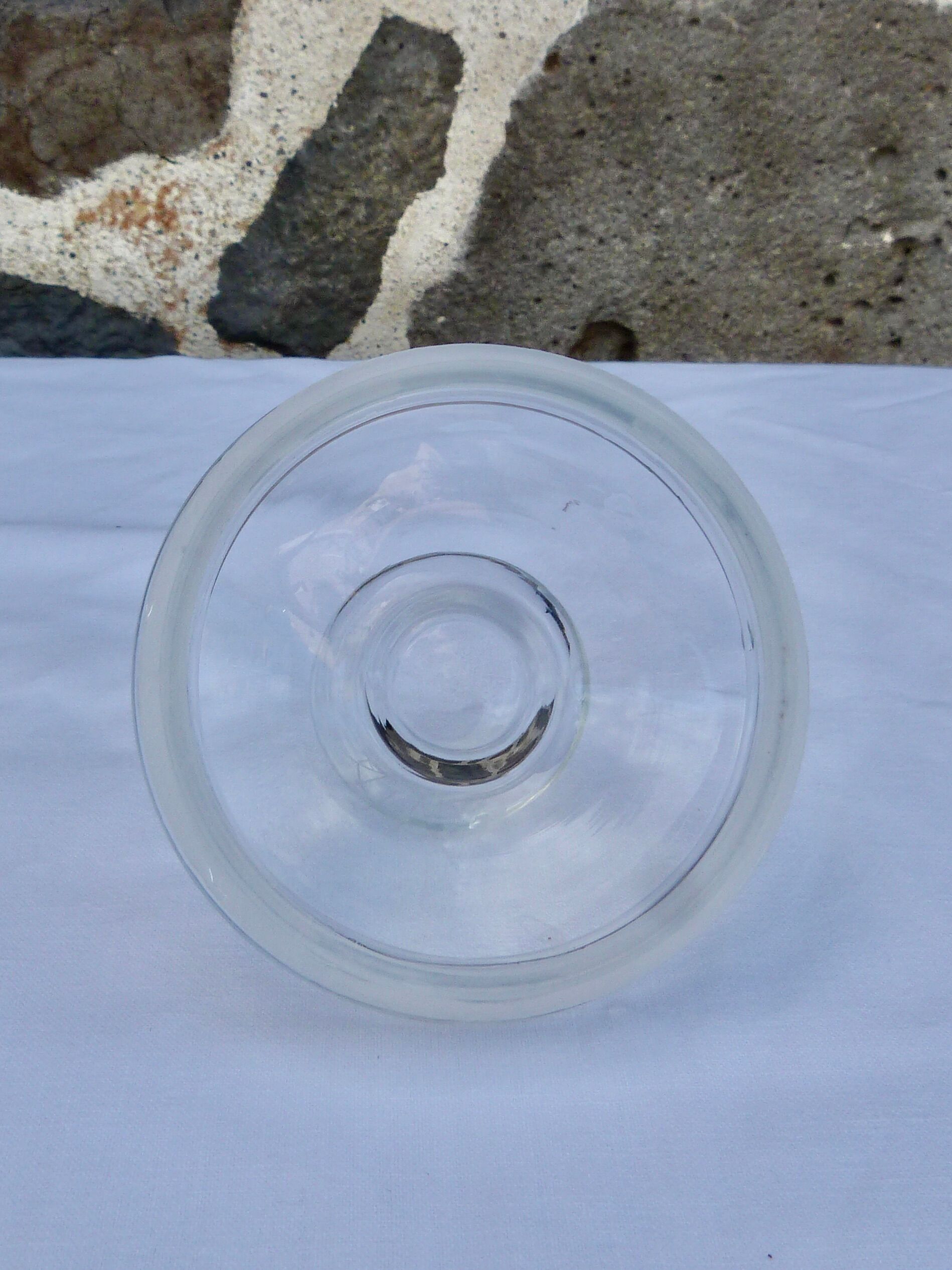 Set of 5 glass spice jars