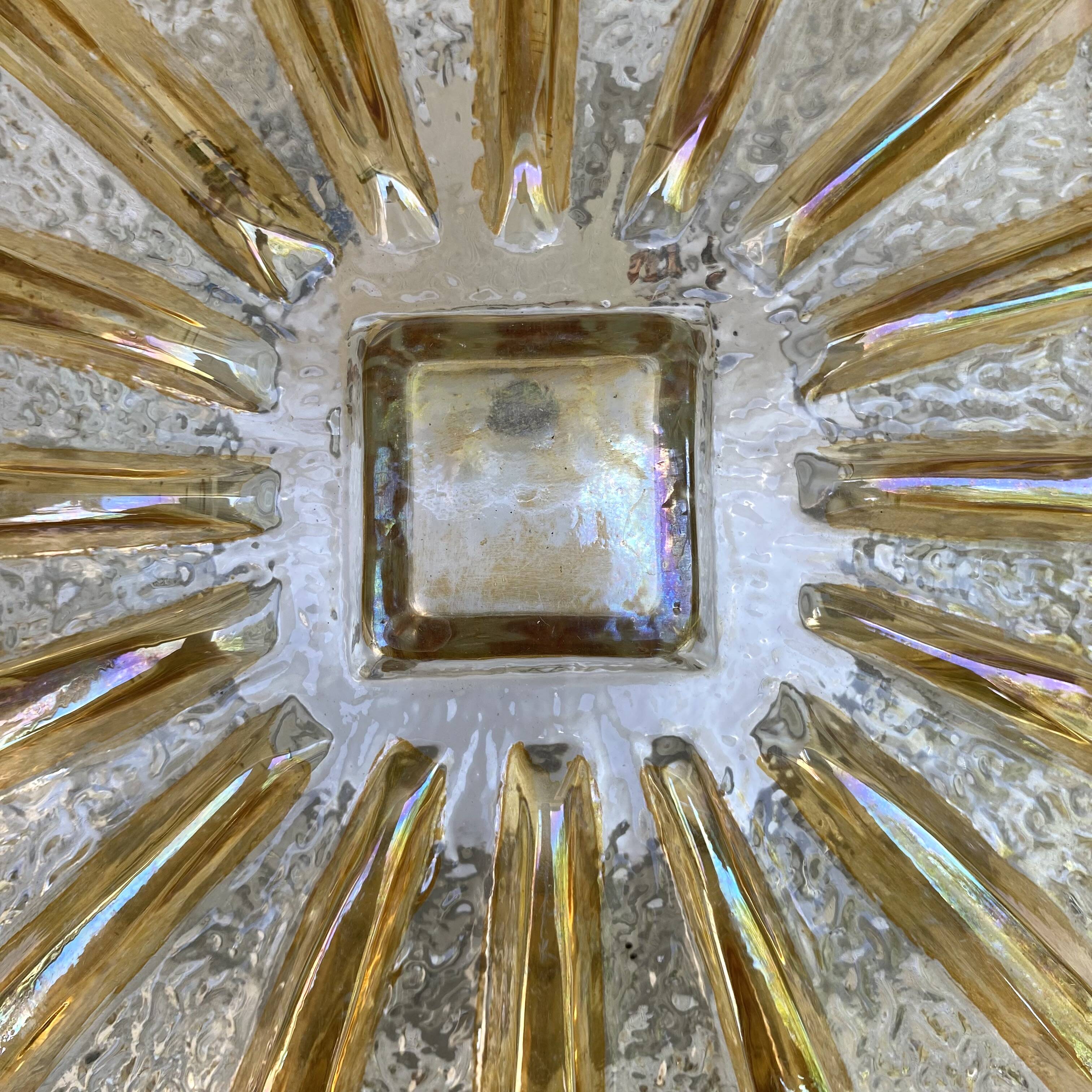Vintage ceiling light in Italian style, 1970s.