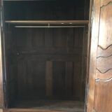 Armoire en chêne style Louis XV