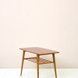 Vintage coffee table with magazine rack