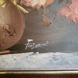 Oil on canvas framed