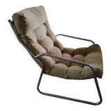 Tubular armchairs from the 70s