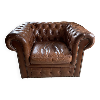 Chesterfield armchair