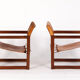 Pair of Ikea Diana Safari chairs by Karin Mobring 1970s