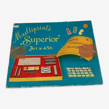 Jeu multiprints "superior art n°456" made in italy - années 50/60