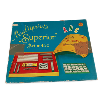 Old game Multiprints "Superior ART N°456", made in Italy - 50s/60s