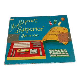 Jeu multiprints "superior art n°456" made in italy - années 50/60