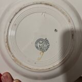 Lot 6 soup plates Guadeloupe Saint Amand