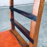 Set of Art Deco Belgian Side Chairs, 1930s