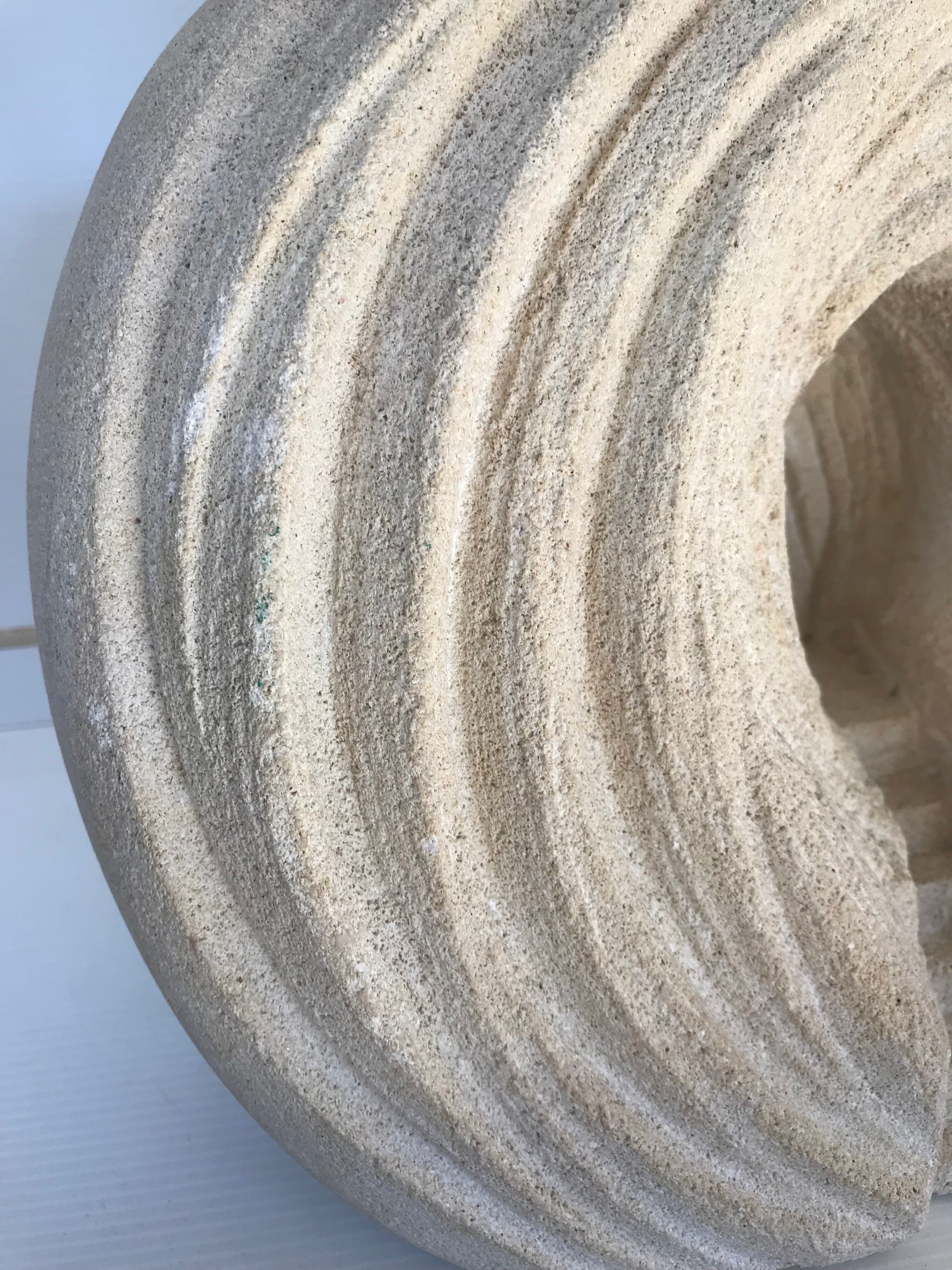 Stone lamp Arsène Galisson