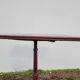 Antique cast iron bistro restaurant pedestal table - 1900s