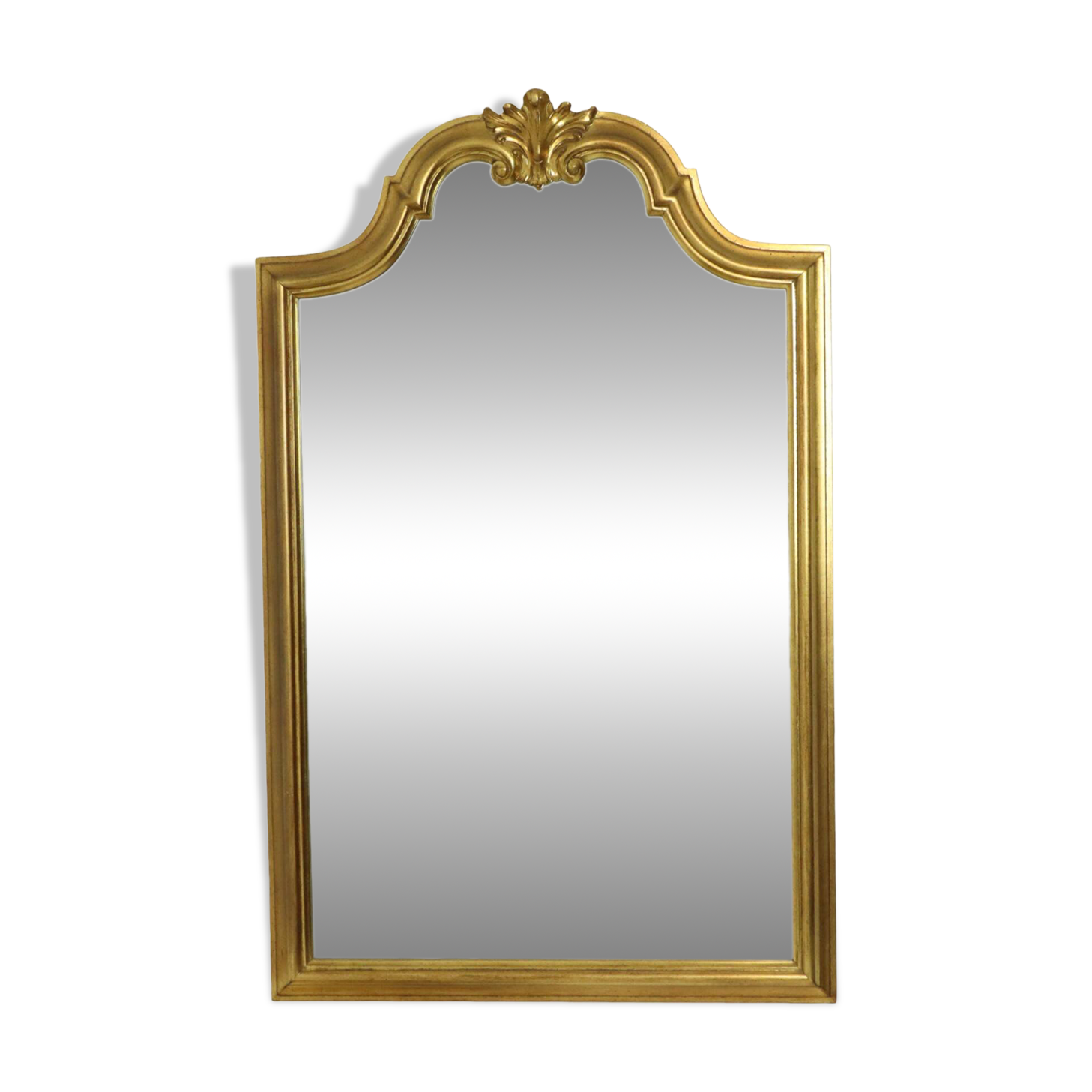 Miroir Deknudt doré classique, style baroque, 104 cm
