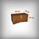 Large Teak Marine Chest – Late 19th Century