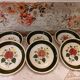 Set of 6 hollow plates Villeroy and Boch model Bauernblume