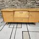 Small vintage sideboard 1960 compass foot