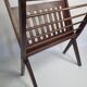 Folding teak magazine holder by Cees Braakman