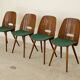 Set of 4 Lollipop chairs by Frantisek Jirak for Tatra 1960