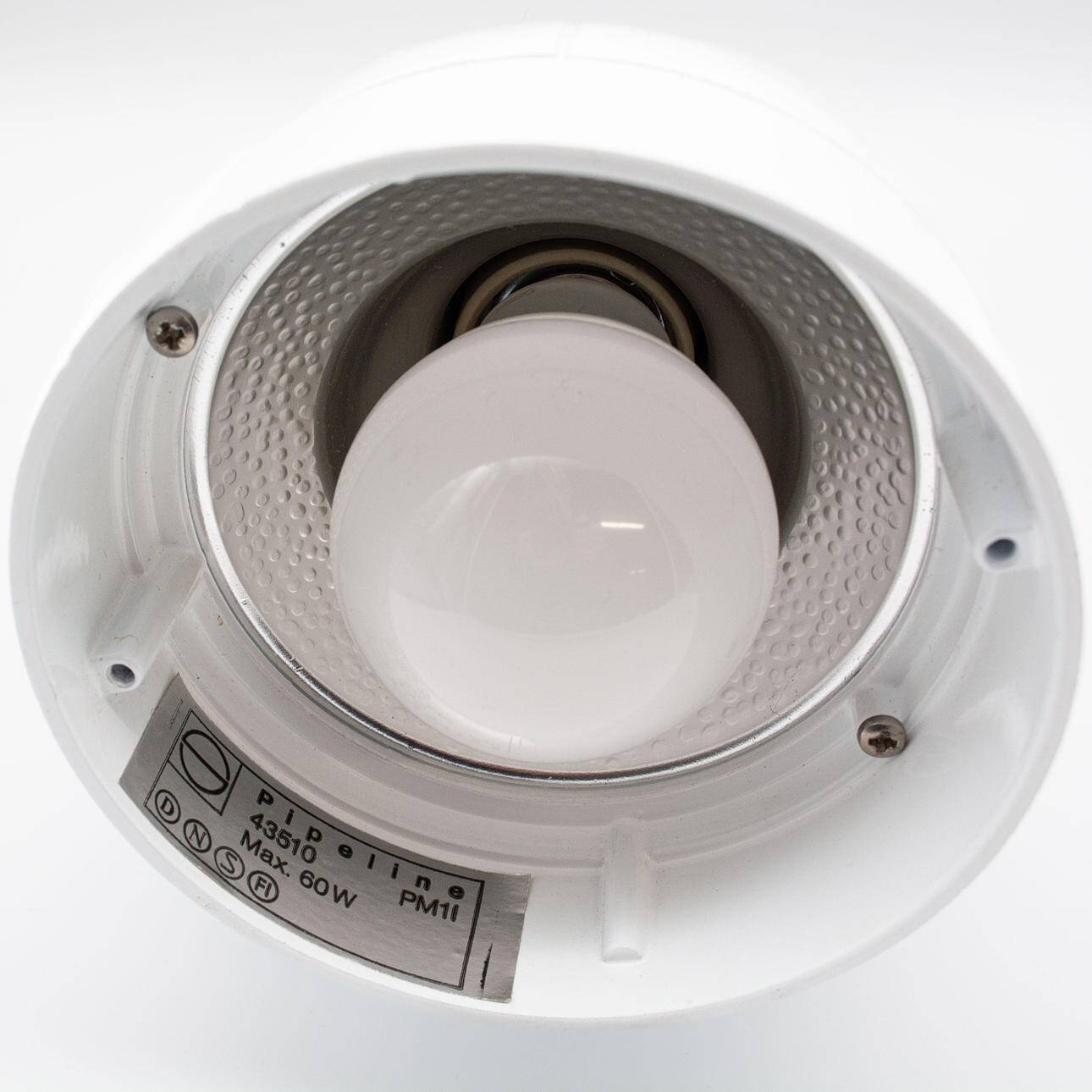 2 industrial wall lights 1970