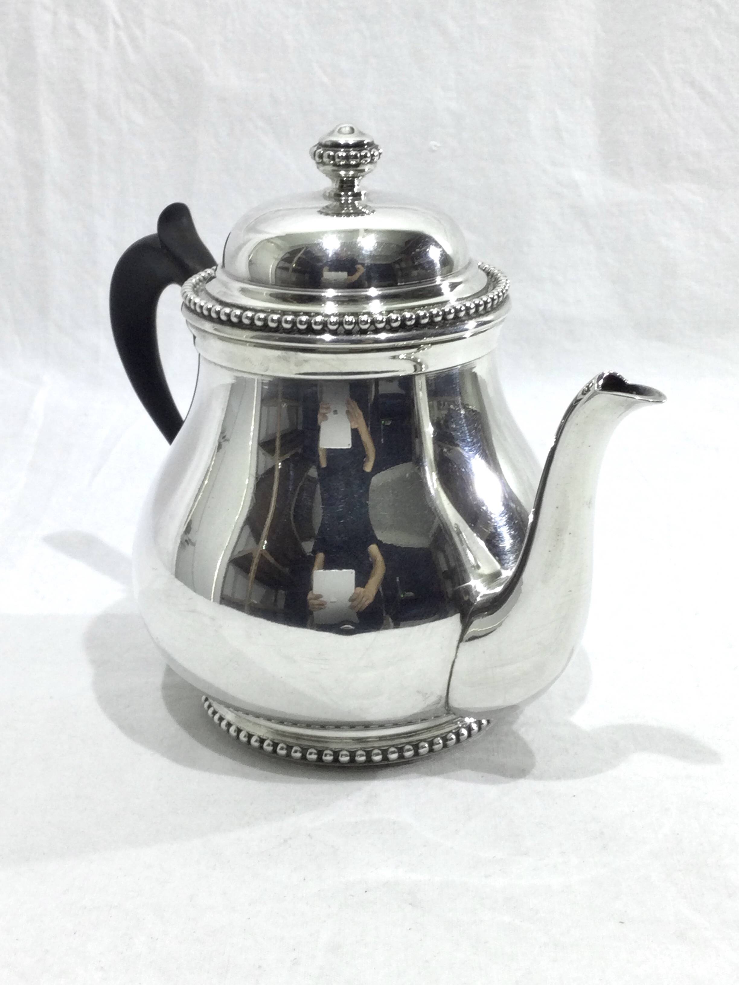 Tea Coffee Service in silver metal