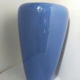 Lavender blue ceramic vase