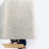 French flush-mounted wall lamp set, 1960s, set of 2